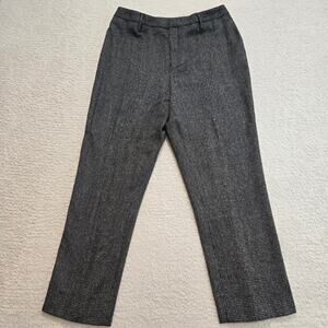 Vtg Linda Allard Ellen Tracy Silk Wool Blend Dress Pants Size 12P Officecore